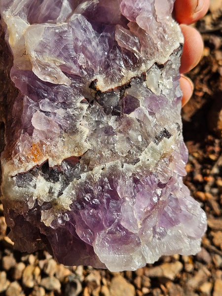 Polished  Amethyst. Rwanda AMP125