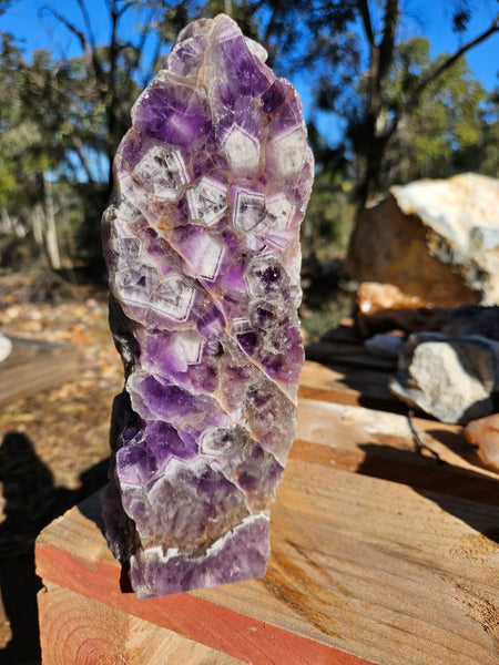 Polished  Amethyst. Rwanda AMP125