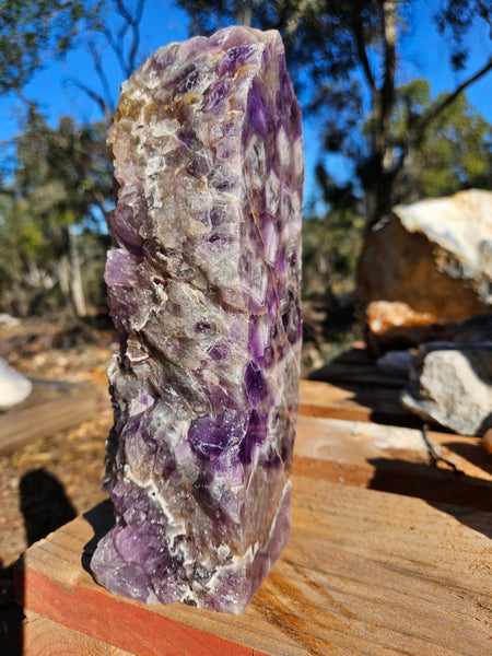 Polished  Amethyst. Rwanda AMP125