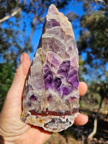 Polished  Amethyst. Rwanda AMP129