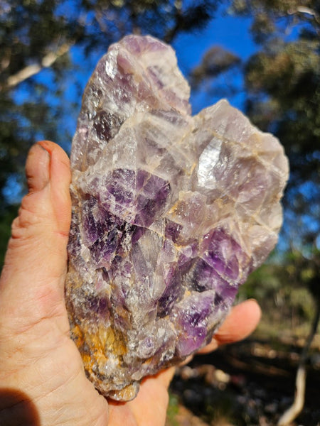 Polished  Amethyst. Rwanda AMP129