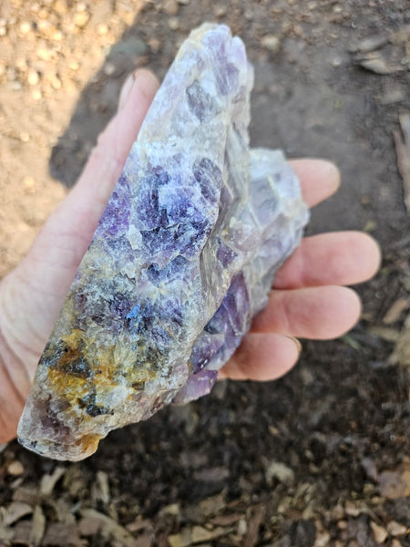 Polished  Amethyst. Rwanda AMP129