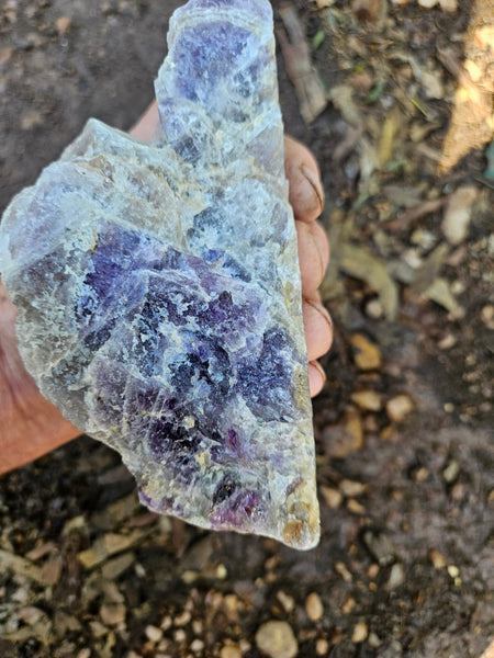 Polished  Amethyst. Rwanda AMP129