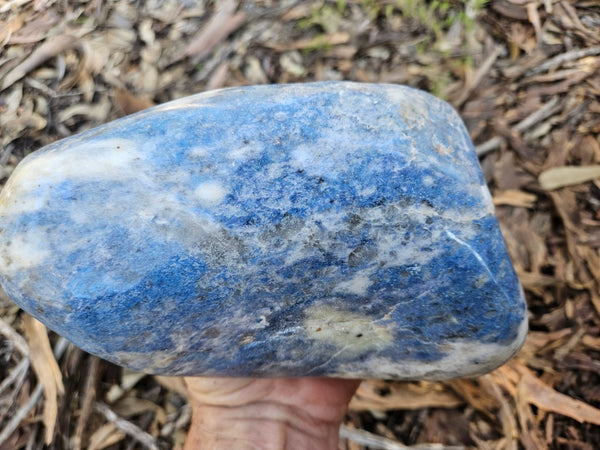 Contour Polished Blue Lepidolite  BL264