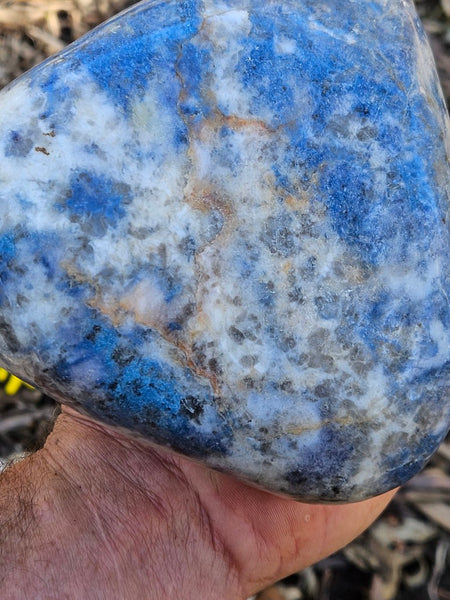 Contour Polished Blue Lepidolite  BL264