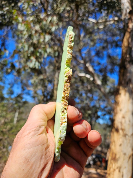Polished Magnesite slab. MAP220