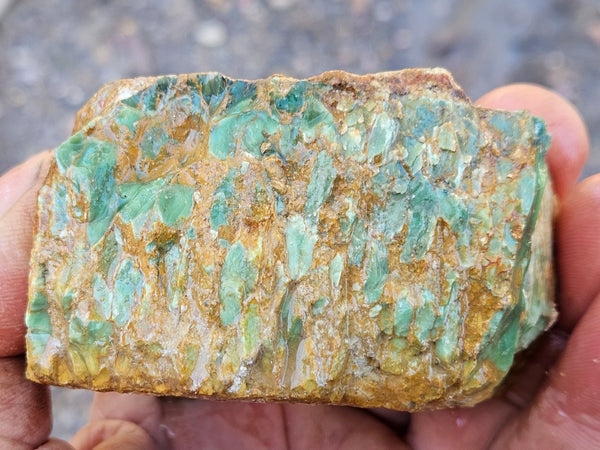 Variscite rough. VR614