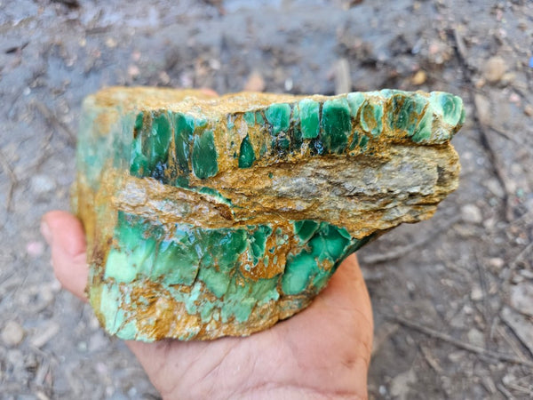 Variscite rough. VR615
