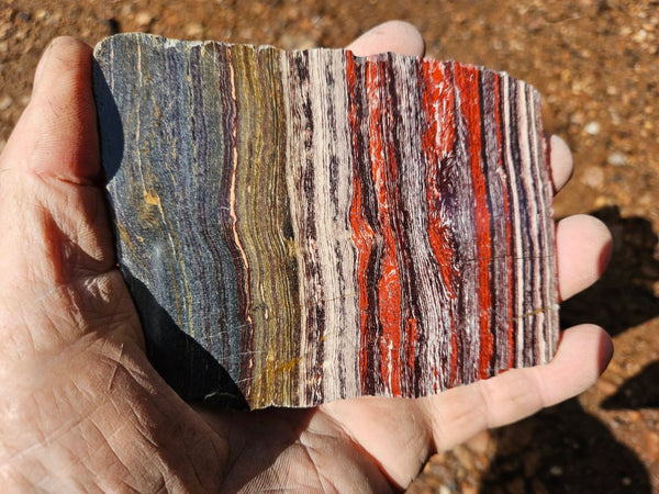 Polished  Snakeskin Jasper slab SS211