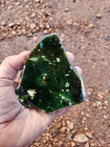 Polished Chrome Chalcedony  CC164