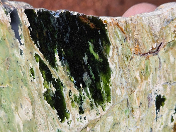 Polished Chrome Chalcedony slab CC162