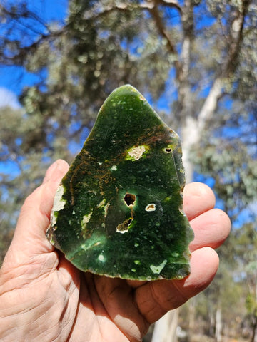 Polished Chrome Chalcedony  CC163