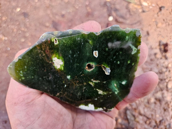 Polished Chrome Chalcedony  CC163