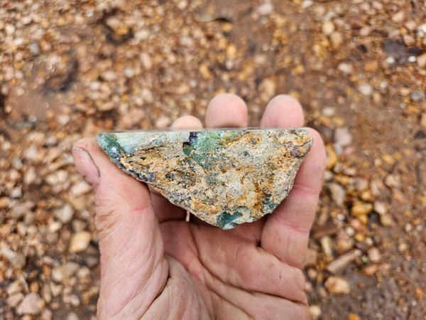 Polished  Chrysoprase  CH486