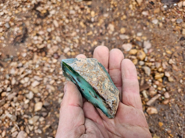 Polished  Chrysoprase  CH486