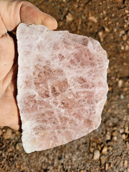 Polished Pink Beryl slab BY152