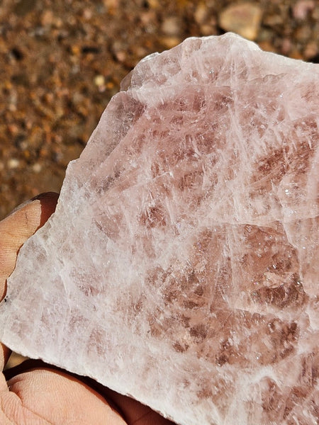 Polished Pink Beryl slab BY152