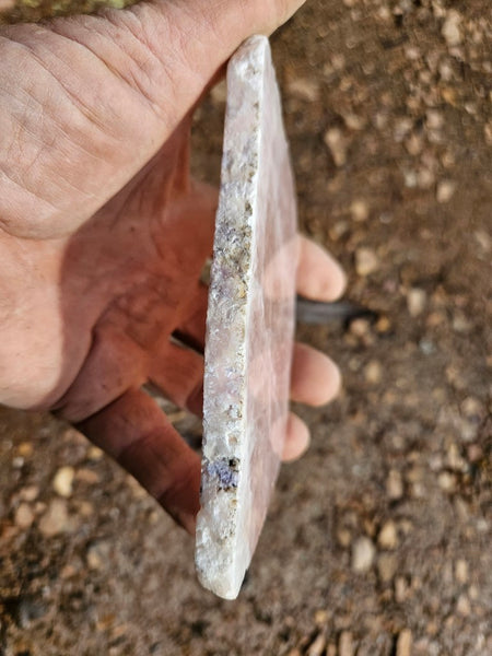 Polished Pink Beryl slab BY152
