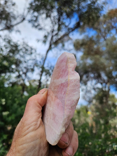 Polished Pink Beryl slab BY153