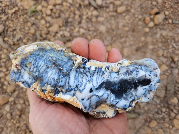 Polished Dendritic Opal DO227