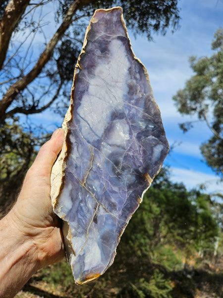 Purple Chalcedony  PU158
