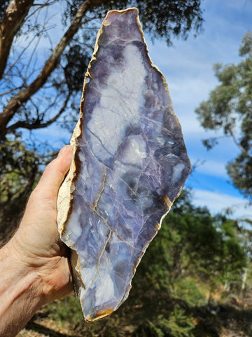 Purple Chalcedony  PU158