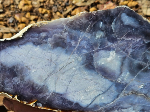 Purple Chalcedony  PU158