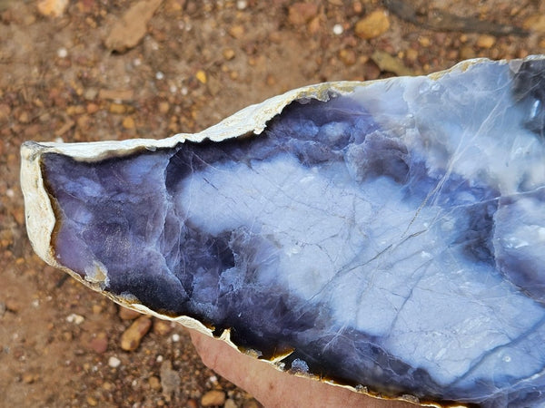Purple Chalcedony  PU158