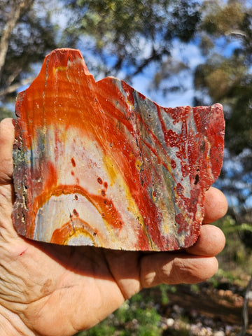 Polished Killaloe Opal slab KO126