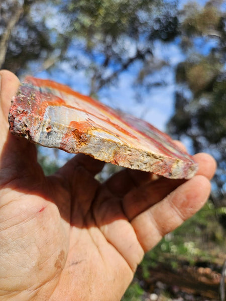 Polished Killaloe Opal slab KO126