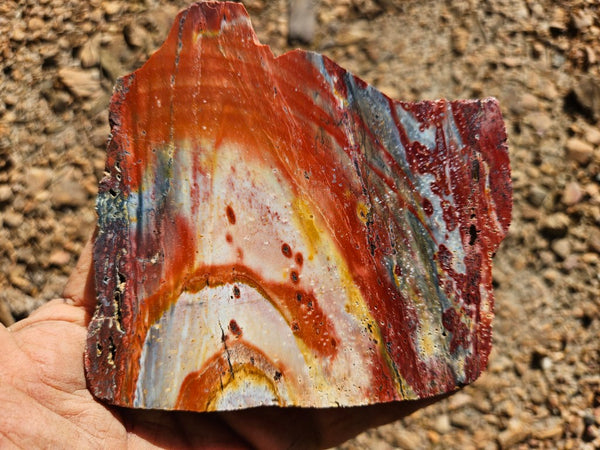 Polished Killaloe Opal slab KO126