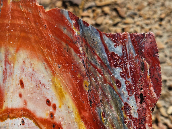 Polished Killaloe Opal slab KO126