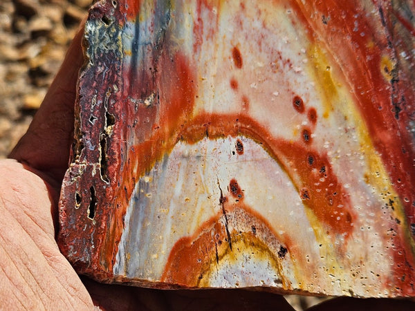 Polished Killaloe Opal slab KO126