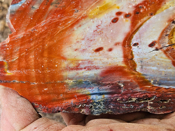 Polished Killaloe Opal slab KO126