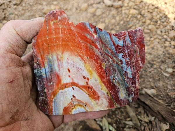 Polished Killaloe Opal slab KO126