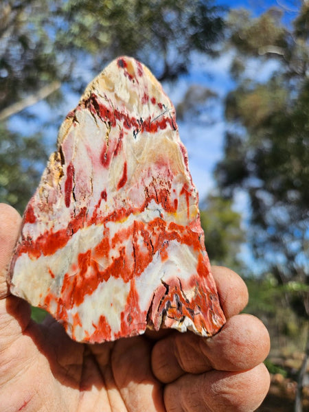 Polished Killaloe Opal slab KO127