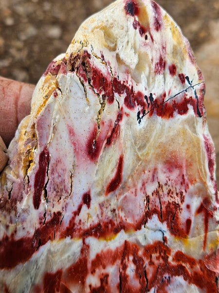 Polished Killaloe Opal slab KO127