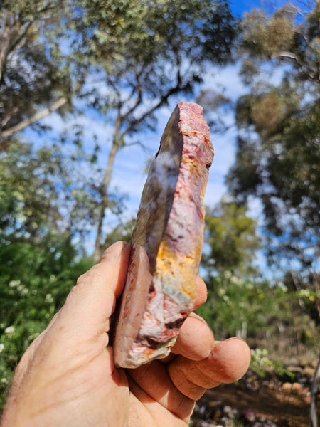 Polished Killaloe Opal slab KO128