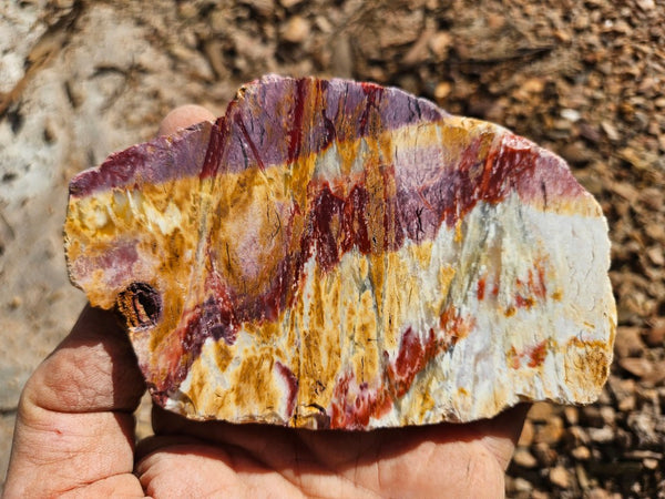 Polished Killaloe Opal slab KO128