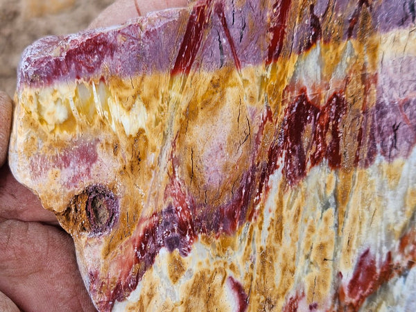 Polished Killaloe Opal slab KO128