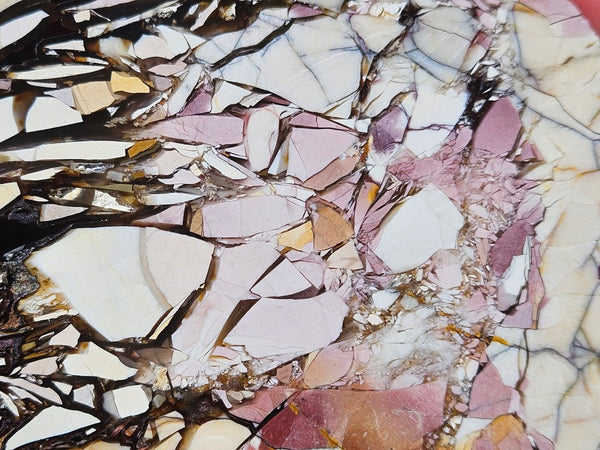 Polished Brecciated Mookaite slab BM337