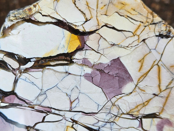 Polished Brecciated Mookaite slab BM336