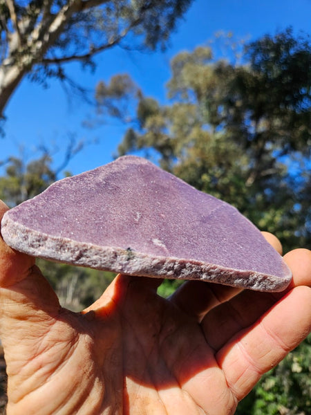 Polished Lepidolite slab LEP229
