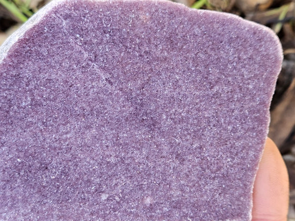 Polished Lepidolite slab LEP229