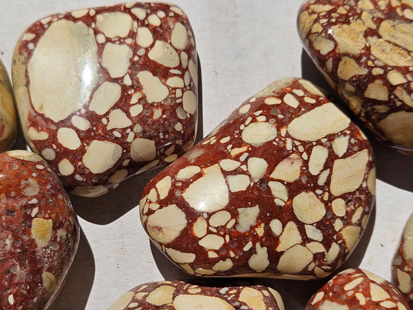 Tumble Polished Brecciated Mookaite BMT111