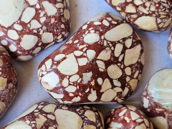 Tumble Polished Brecciated Mookaite BMT111