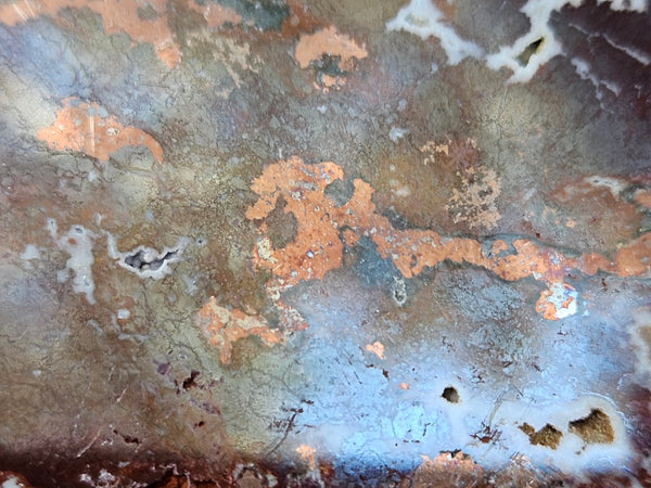 Polished De Grussa copper ore slab CO107