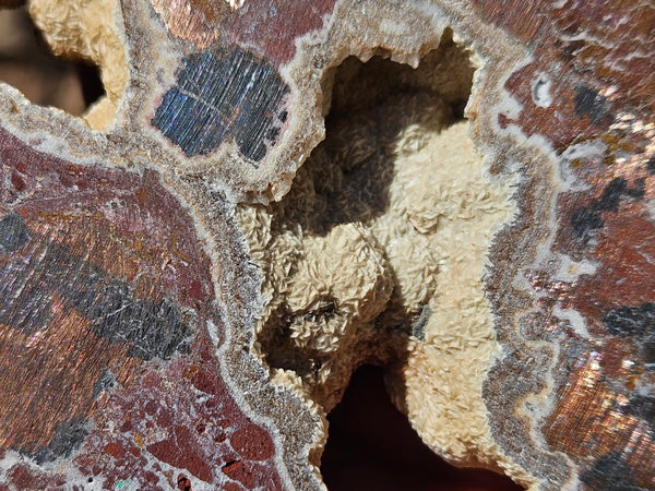Polished De Grussa copper ore slab CO108