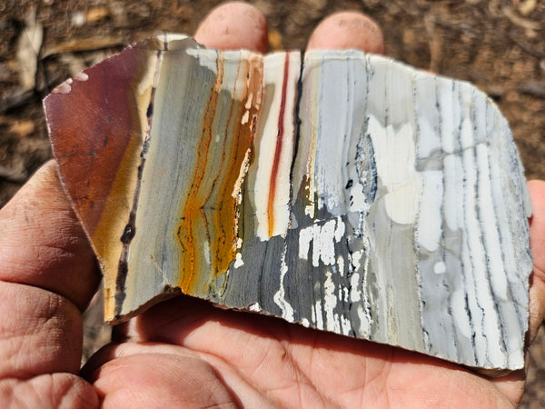 Sunset Jasper polished slab SU193