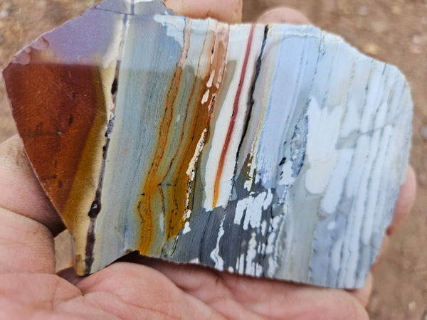 Sunset Jasper polished slab SU193
